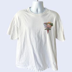 Fruit of the Loom XL 2012 NHRA Auto Club Finals T-Shirt White Drag Racing Pomona